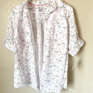 Croft & Barrow Flamingo Shirt 🦩🦩